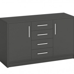 Komoda Genewa 2 - Grafit Barva korpusu: Grafit