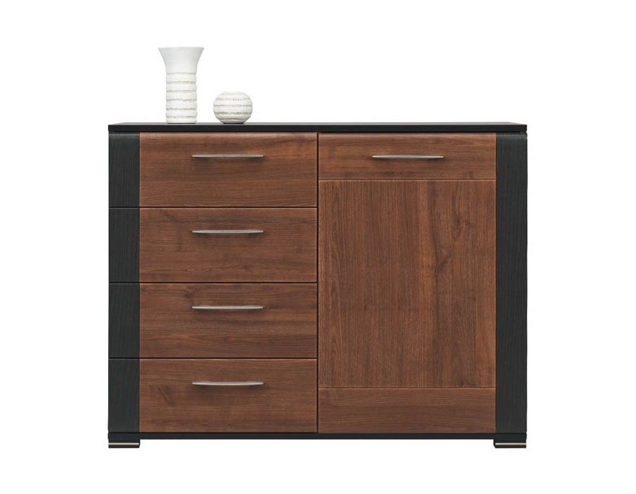 Komoda naomi 2 - ořech/wenge