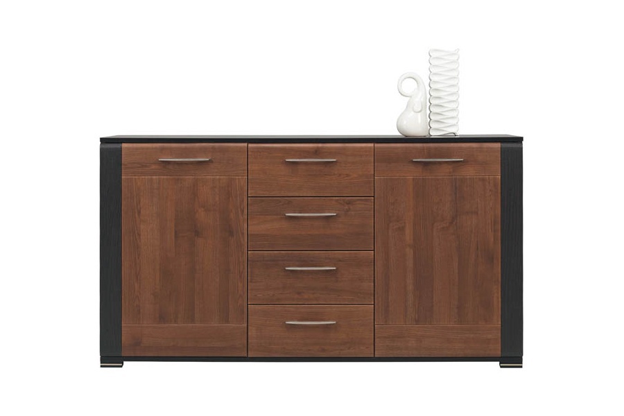 Komoda naomi 3 - ořech/wenge