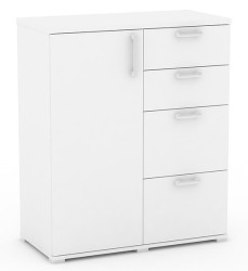 Komoda rea ottawa up 1 - bílá