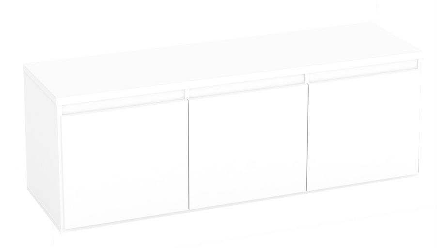 Komoda s 3 kontejnerovými zásuvkami rea amy 12 - bílá