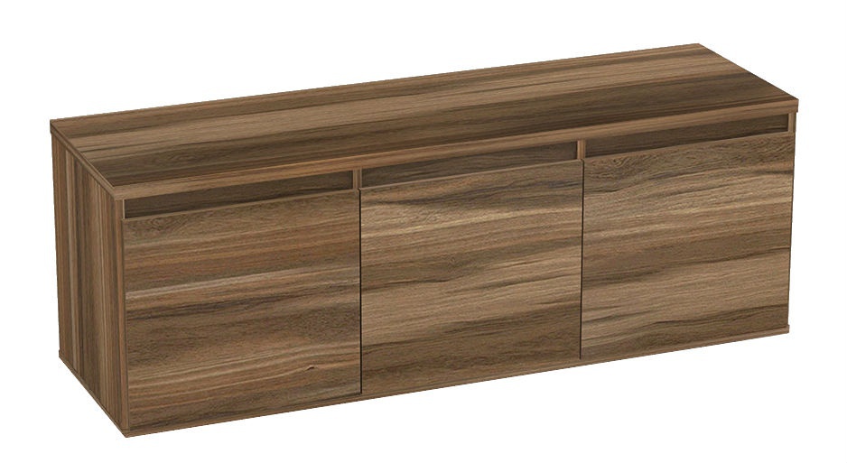 Komoda s 3 kontejnerovými zásuvkami rea amy 12 - ořech rockpile