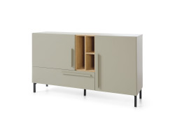 Komoda Sergio SE6 Barva korpusu + barva dveří: Eukaliptus / Dub Baltic Dune