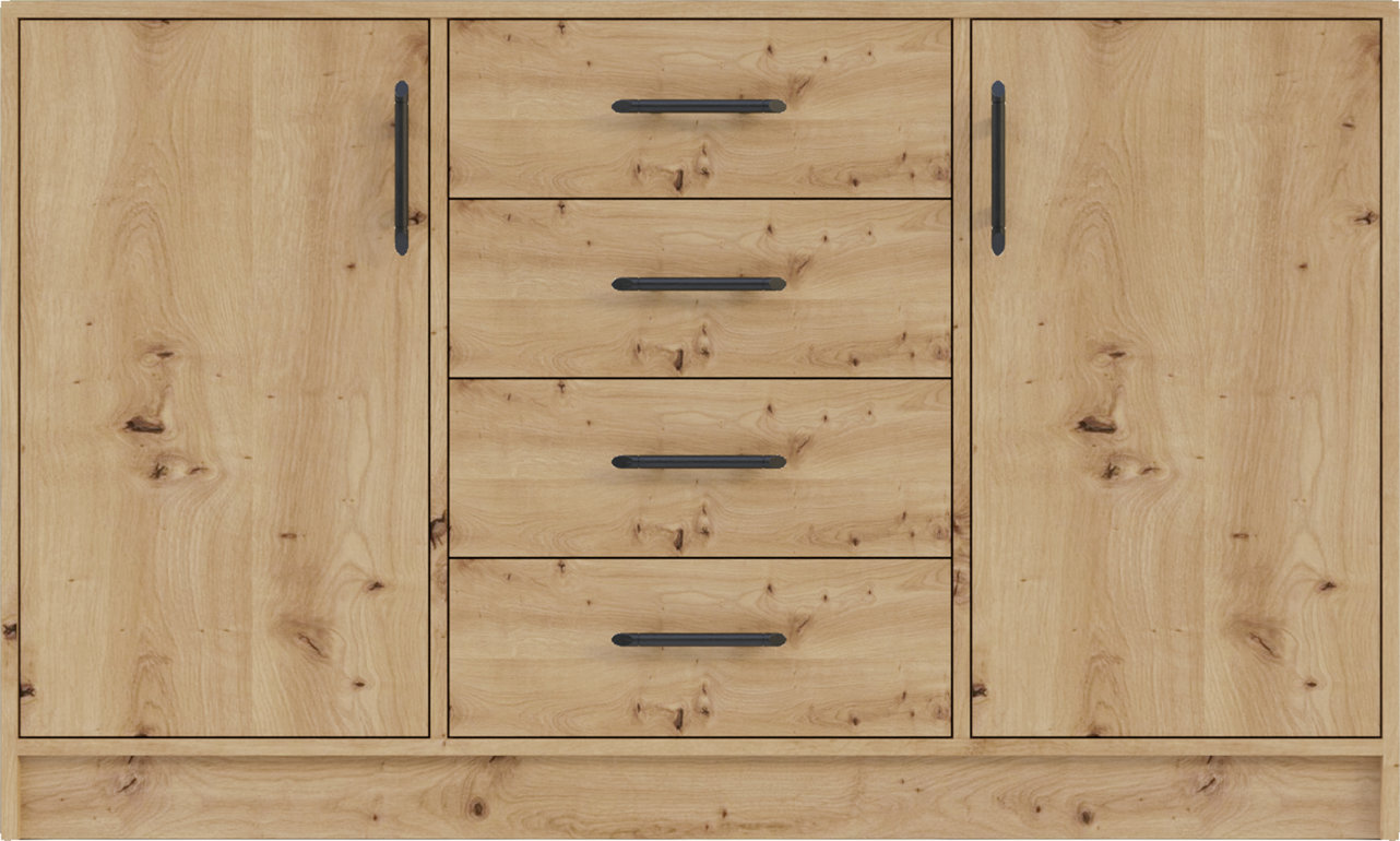 Komoda Smart SRK1 Barva korpusu + barva dveří: Dub artisan