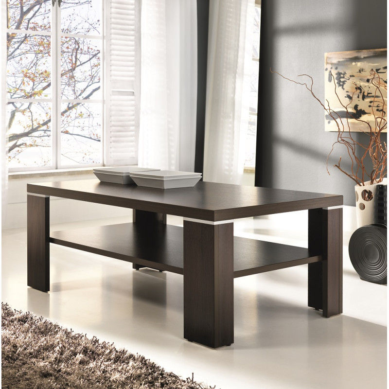 Konferenční stolek Achilles Barva korpusu: Kaštan - wenge