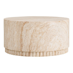 Konferenční stolek Bonn, přírodní, ø 75 cm - House Nordic