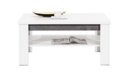 Konferenční stolek brando - bílá / beton