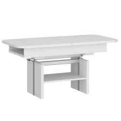Konferenční stolek Cortado CRTT03 se zvedákem bílý alpský