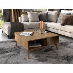 Konferenční stolek Entsian Barva korpusu: Dub - Artisan