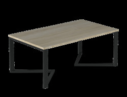 Konferenční stolek Gavino Barva desky: Dub Sonoma, Barva podstavy: Černá