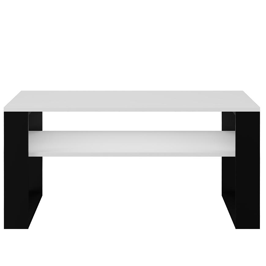 Konferenční stolek Modern 1p bílá/černá