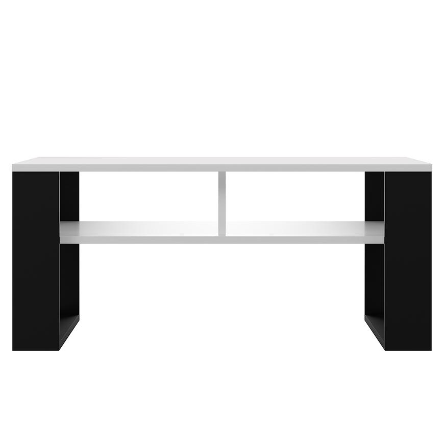 Konferenční stolek Modern 2p bílá/černá