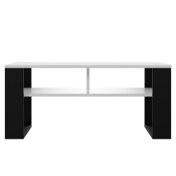 Konferenční stolek Modern 2p bílá/černá