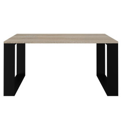 Konferenční stolek Modern sonoma/černá