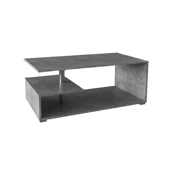 Konferenční stolek na kolečkách, beton, dorisa