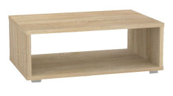 Konferenční stolek rea play 2 - dub bardolino - s kolečky/bez koleček
