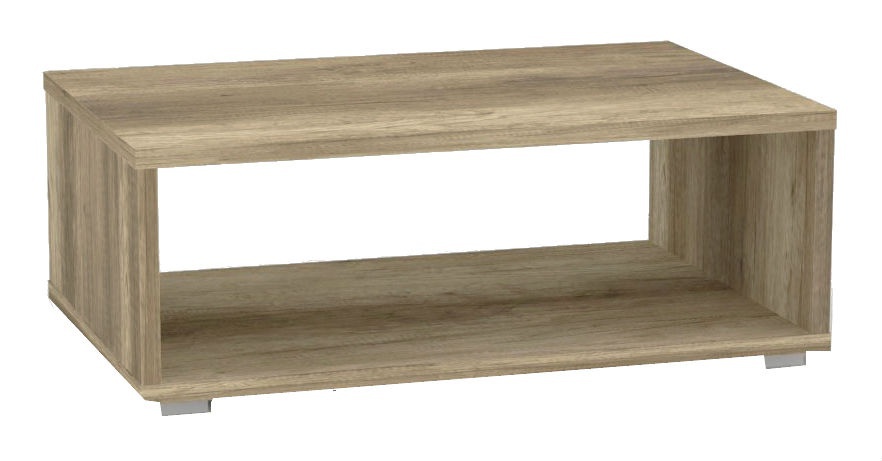 Konferenční stolek rea play 2 - dub canyon - s kolečky/bez koleček