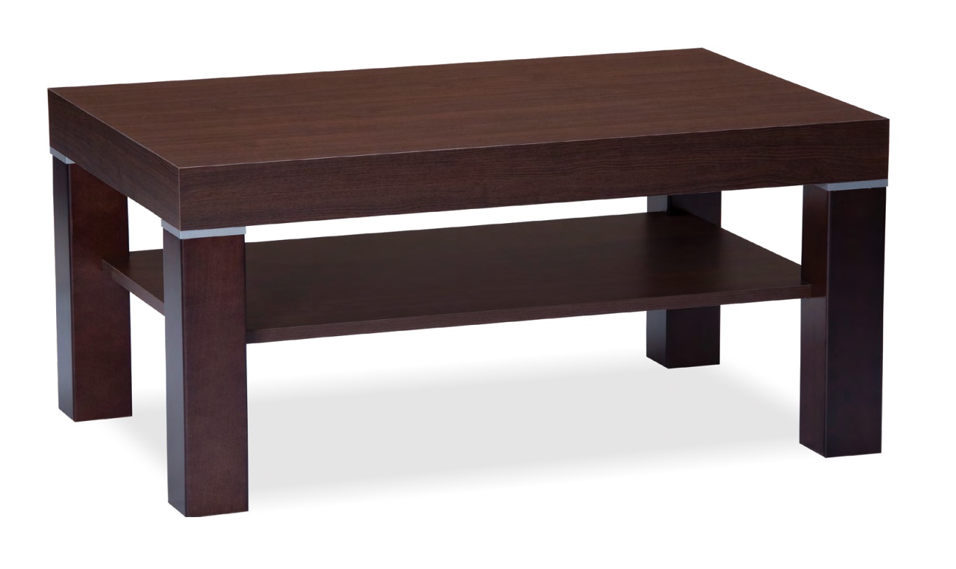 Konferenční stůl Split Barva korpusu: Bílá, Rozměry: 110 cm