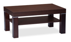 Konferenční stůl Split Barva korpusu: Bílá, Rozměry: 110 cm