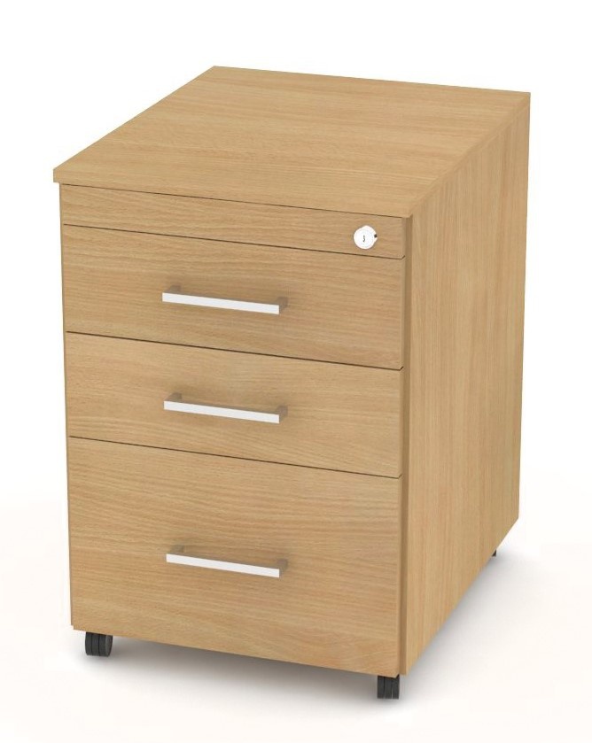 Kontejner s kolečky rea office 61 - buk