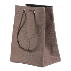 KOŠ NA PRÁDLO, hnědá