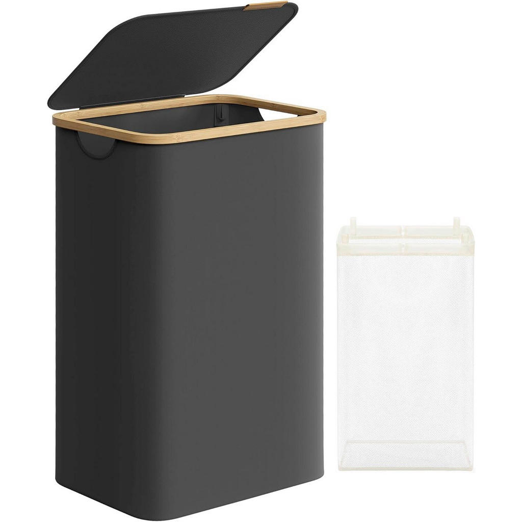 KOŠ NA PRÁDLO, černá