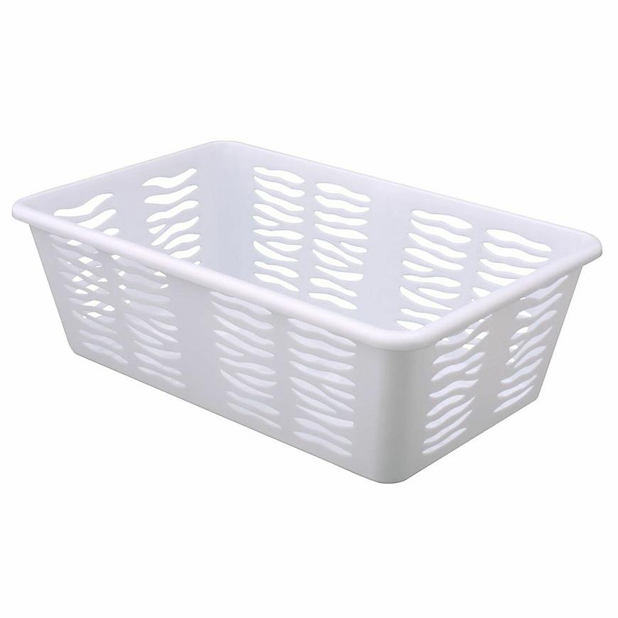 Košík "Zebra" 1702 bílý Branq