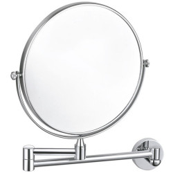 Kosmetické zrcátko kulaté chrom COA1100
