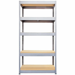 Kovový  regál pozinkovaný 194x100x50 cm – 5 polic/300 kg