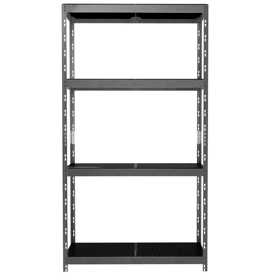 Kovový zásuvný regál Rivet Outdoor 180x100x38 cm – 4 police/80 kg