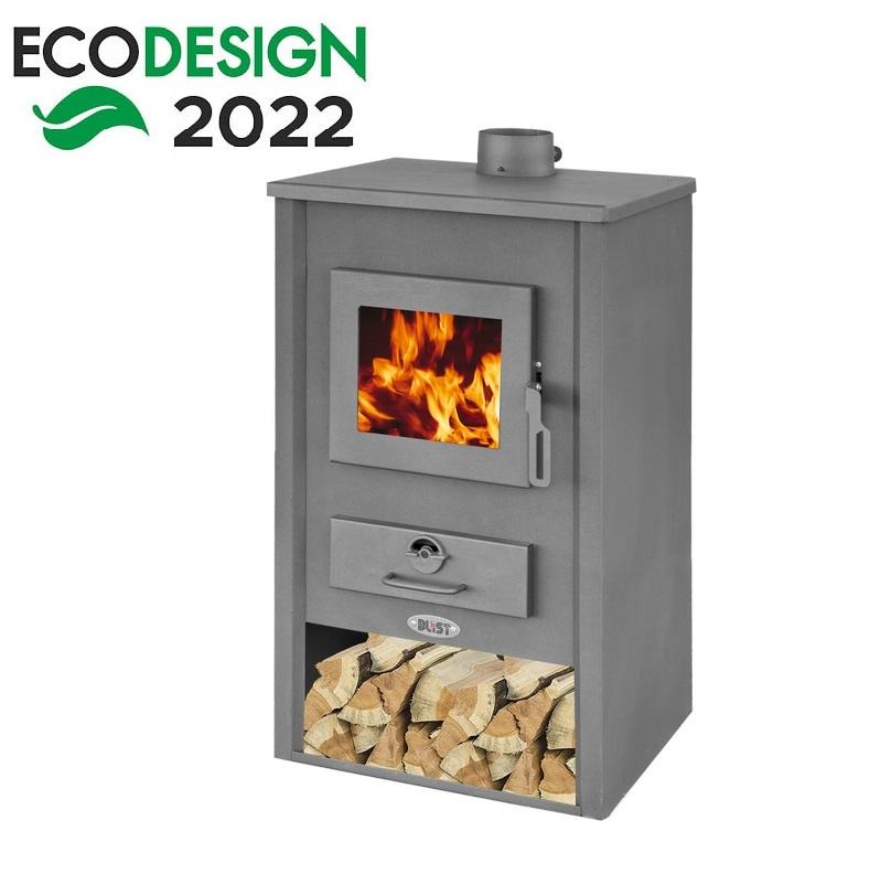 Krbová kamna PADOVA E s teplovodním výměníkem 4,7 / 14,7 kW