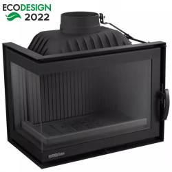 Krbová vložka FIORINA rohová 13KW sklo levá