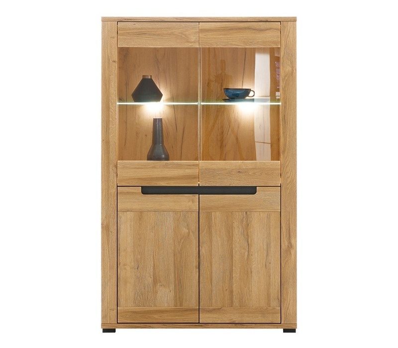 Kredenc memphis - dub granson/grafit