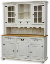 Kredenc z masivu vit 04 - k15 hnědá borovice