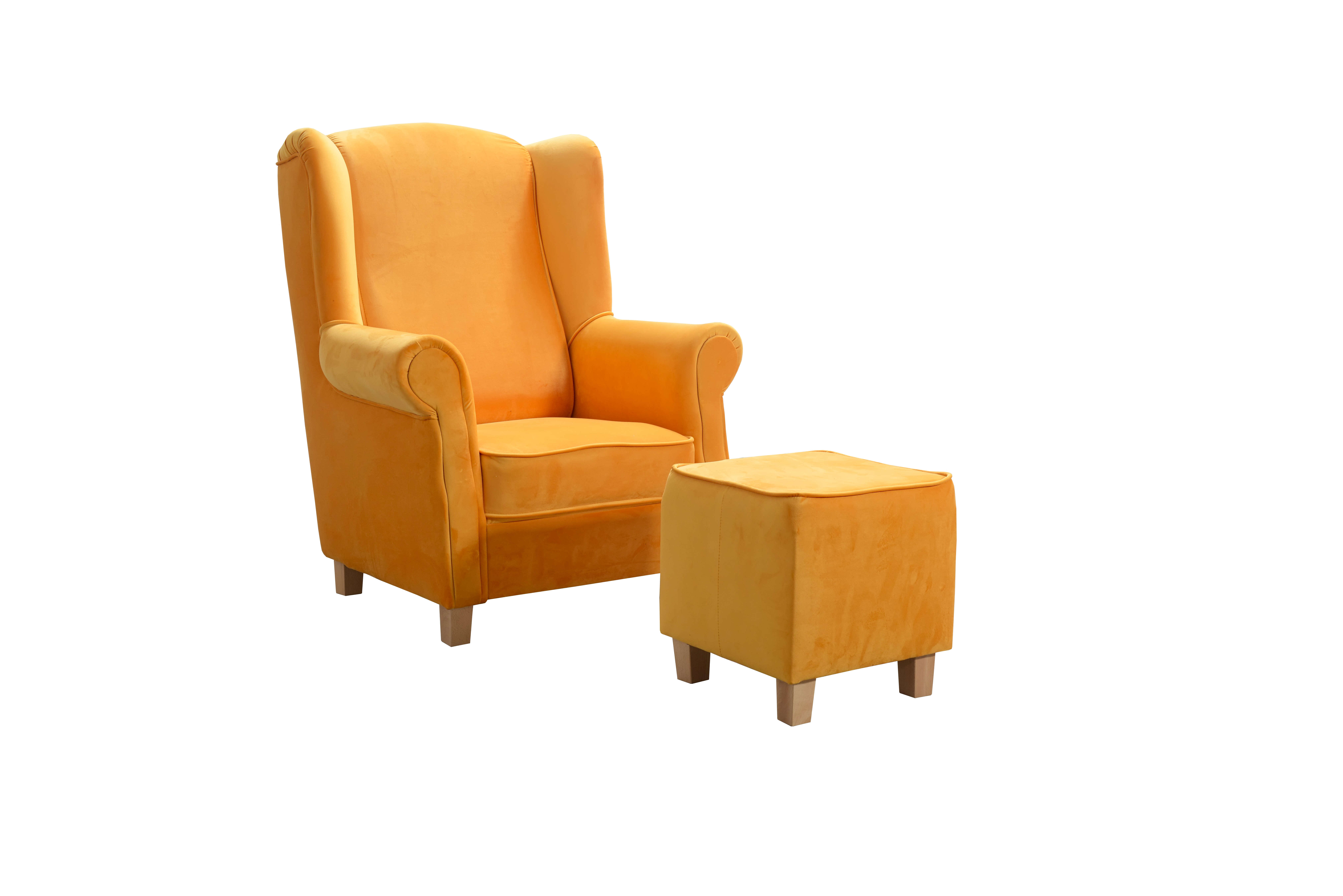 Křeslo AS s taburetem-AN 4808 Provedení: Pouze křeslo, Nožičky: Wenge, látka: AN 4808