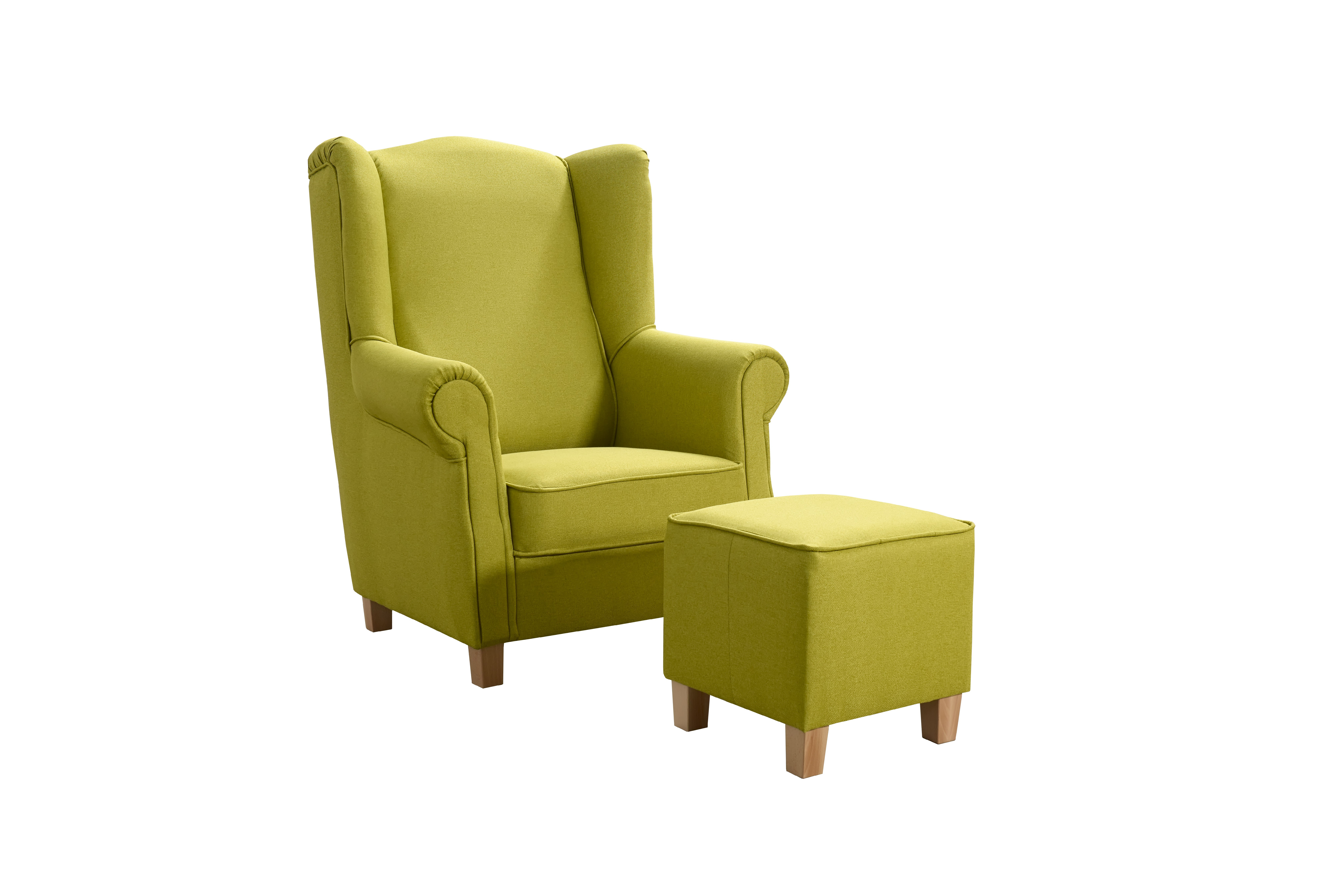 Křeslo AS s taburetem AN 4987 Provedení: Pouze křeslo, Nožičky: Wenge, látka: AN 4987