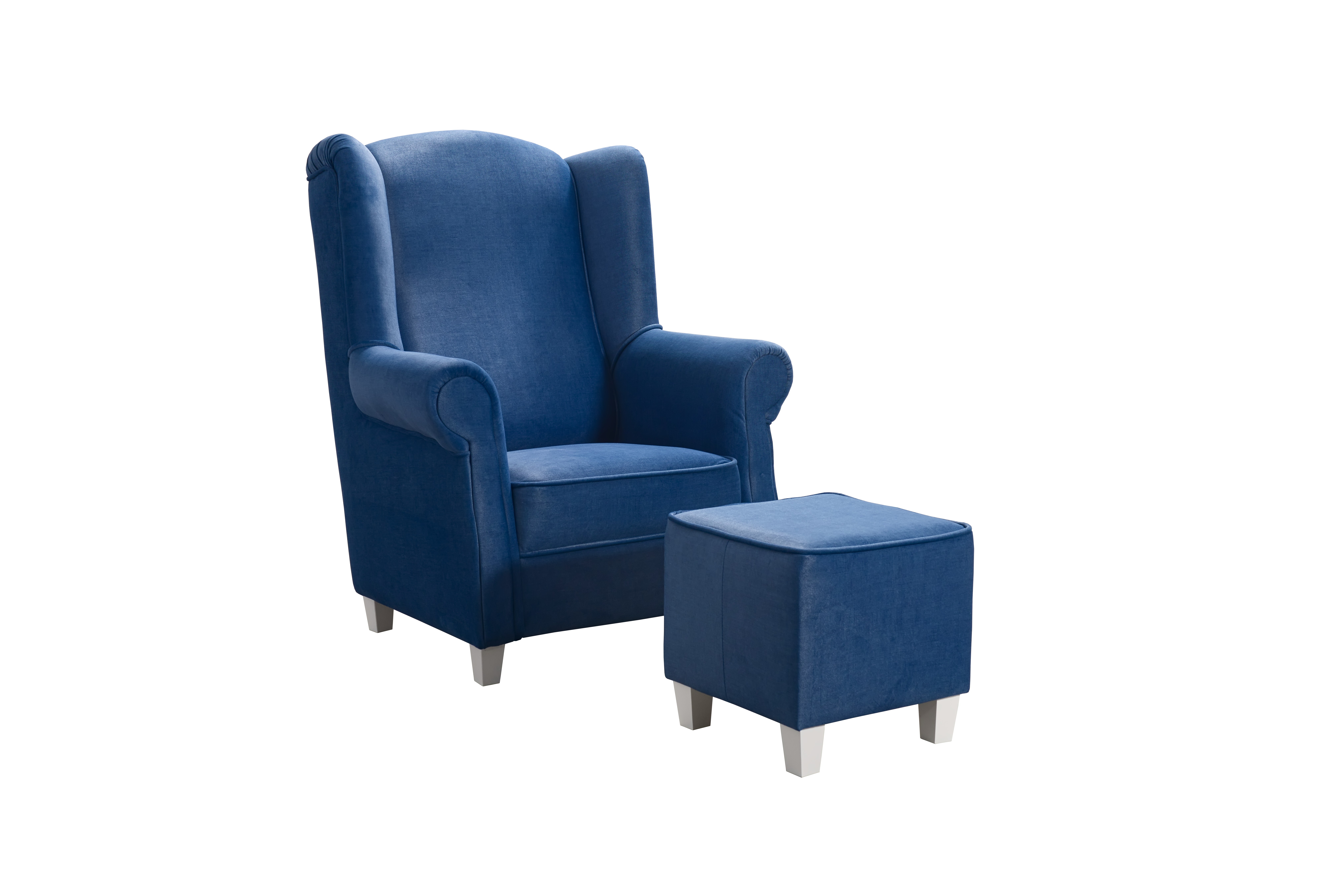 Křeslo AS s taburetem-AN 5109 Provedení: Pouze křeslo, Nožičky: Wenge, látka: AN 5109