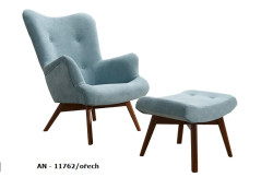 Křeslo Pik AN-11762 a podnožka Provedení: Pouze křeslo, Nožičky: Bílé, látka: AN 11762