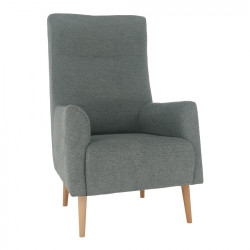 Křeslo ušák samy - mentol/buk