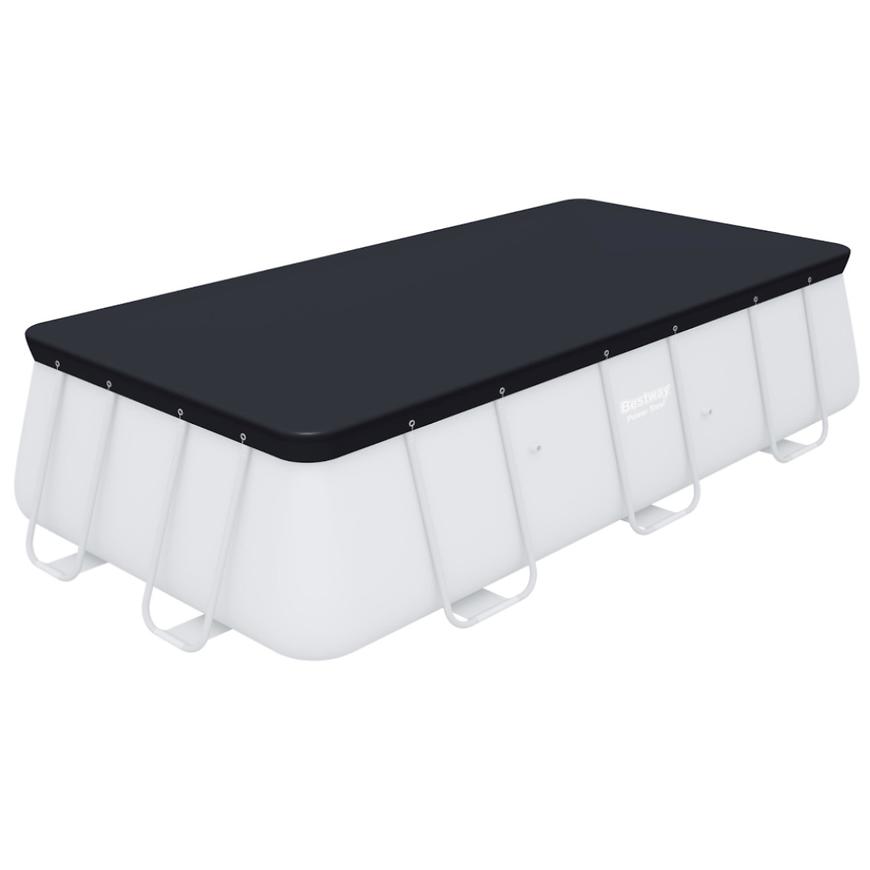 Krycí plachta Flowclear pro bazén s nosnou konstrukcí 3,96 x 1,85m 58232