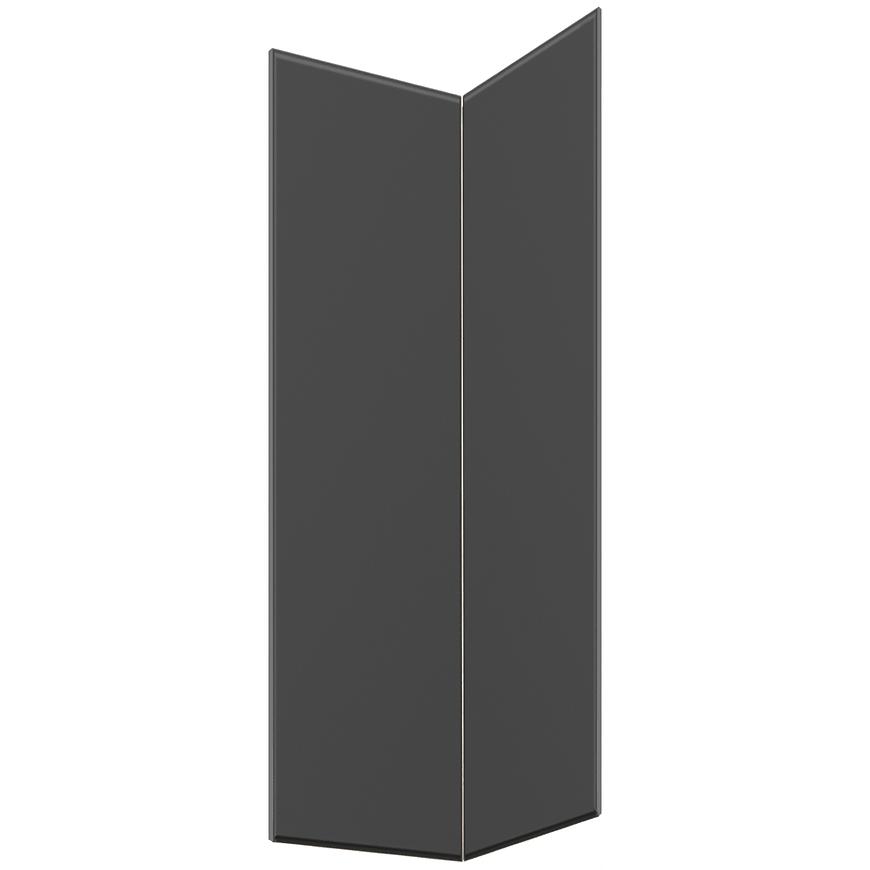 Kuchyňská dvířka Luxeo F16-G60N2(100) tenký rám bílá