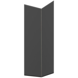 Kuchyňská dvířka Luxeo F16-G60N2(100) tenký rám bílá