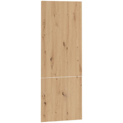 Kuchyňská dvířka Luxeo F16-N60N tenký rám dub