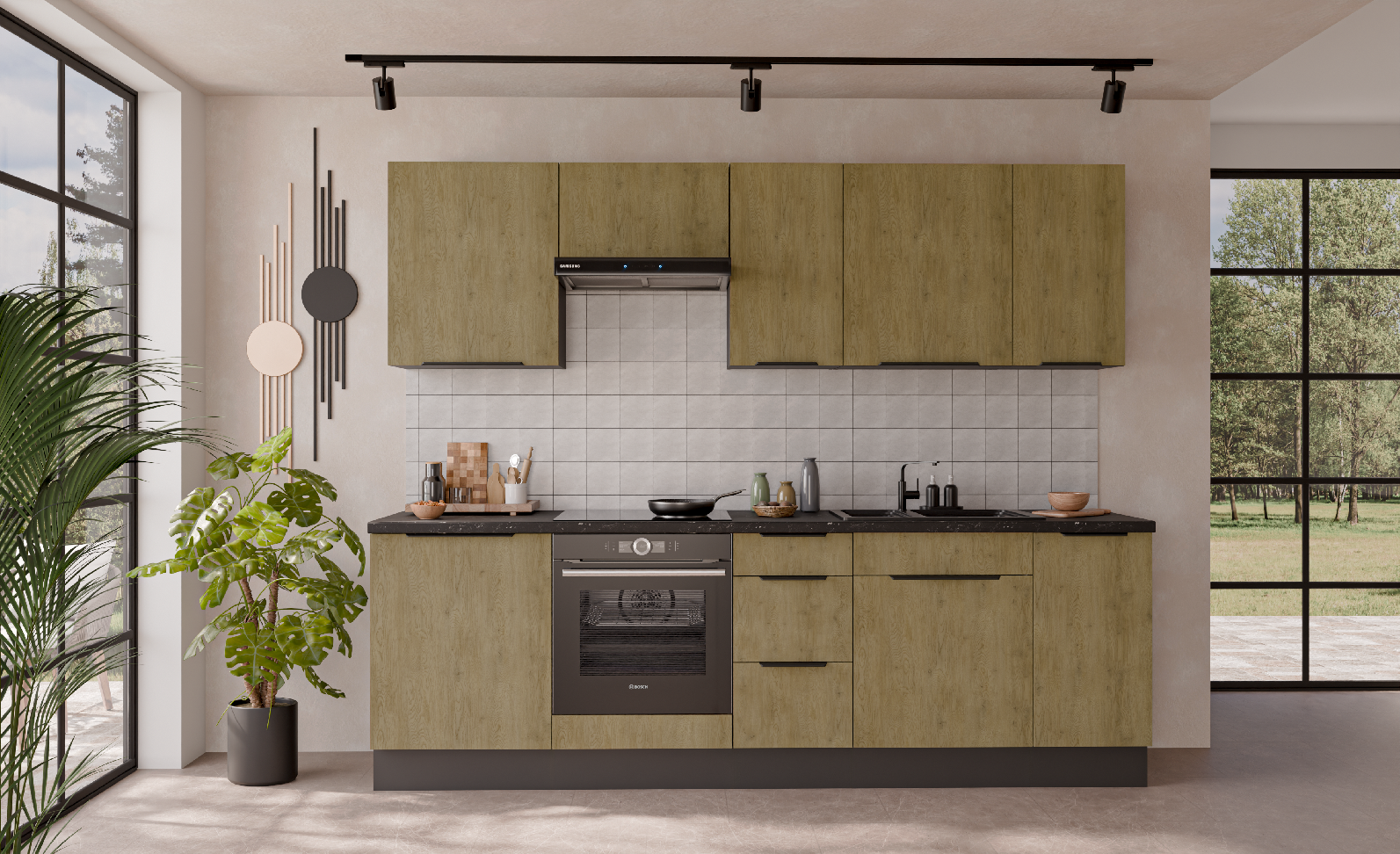 Kuchyňská linka 260 cm Cremona ANT 2