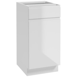 Kuchyňská skříňka Paro B40 1D1S bílá