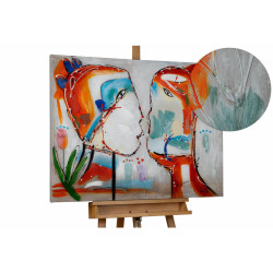 KUNSTLOFT OLEJOMALBA 100/75 cm, Zvířata