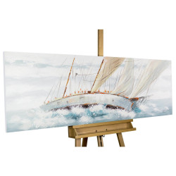 KUNSTLOFT OLEJOMALBA 150/50 cm, Moře a pláž