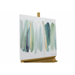 KUNSTLOFT OLEJOMALBA 60/60 cm, Moře a pláž