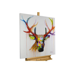 KUNSTLOFT OLEJOMALBA 80/80 cm, Zvířata