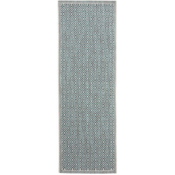 KUNSTLOFT VNITŘNÍ a venkovní běhoun Cleo Modrá 80x240 cm
